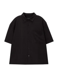 Pull&Bear Hemd Schwarz/Schwarz/Schwarz/Schwarz