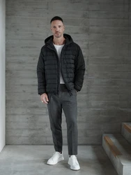 DAN FOX APPAREL Jacke 'Essential' schwarz