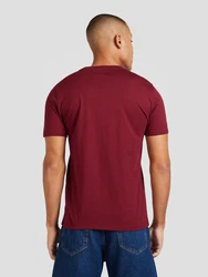 GAP T-Shirt navy/karminrot/weiß