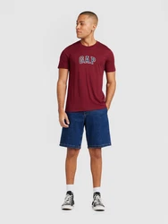 GAP T-Shirt navy/karminrot/weiß