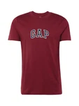 GAP T-Shirt navy/karminrot/weiß
