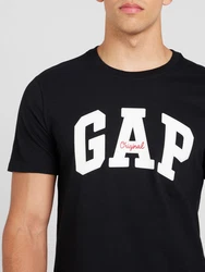 GAP T-Shirt ORIGINAL rot/schwarz/weiß