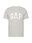 GAP T-Shirt ORIGINAL hellgrau/weiß