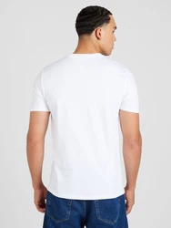GAP T-Shirt ORIGINAL creme/elfenbein/dunkelrot/weiß