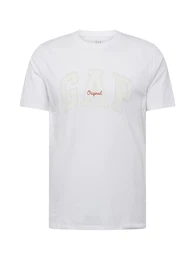 T-Shirt creme / elfenbein / dunkelrot / wei