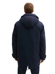 TOM TAILOR Parka Übergangsparka dunkelblau
