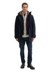 TOM TAILOR Parka Übergangsparka dunkelblau