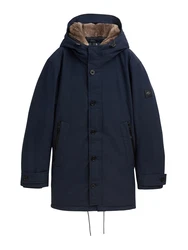 TOM TAILOR Parka Übergangsparka dunkelblau