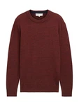 TOM TAILOR DENIM Pullover Dunkelrot/Braun/Bordeaux/Rot TOM TAILOR DENIM Pullover Dunkelrot/Braun/Bordeaux/Rot