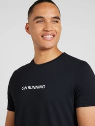 On Funktionsshirt schwarz/weiß