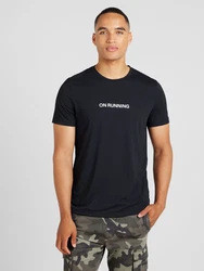 On Funktionsshirt schwarz/weiß