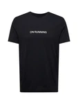 On Funktionsshirt schwarz/weiß