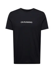 On Funktionsshirt schwarz/weiß