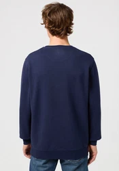 WRANGLER Sweatshirt 'Sign Off' marine