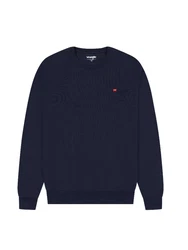 WRANGLER Sweatshirt 'Sign Off' marine