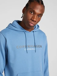 Lindbergh Sweatshirt Copenhagen himmelblau/grau/wei