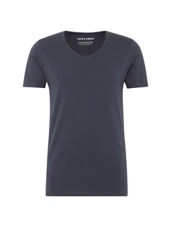 JACK & JONES Shirt V-NECK TEE S/S NOOS
