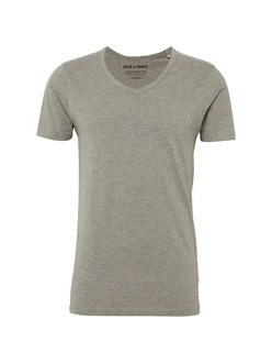 JACK & JONES Shirt V-NECK TEE S/S NOOS Grau/Hellgrau/Khaki/Beige/Dunkelgrün/Grau/Hellgrau/Khaki/Beige/Dunkelgrün/Grau/Hellgrau/Khaki/Dunkelgrün/Beige/Grau/Hellgrau/Khaki/Beige/Dunkelgrün/Grau/Hellgrau/Khaki/Beige/Dunkelgrün/Grau/Hellgrau/Khaki/Beige/Dunkelgrün/Grau/Hellgrau/Khaki/Beige/Dunkelgrün/Grau/Hellgrau/Khaki/Beige/Dunkelgrün/Grau/Hellgrau/Khaki/Beige/Dunkelgrün/Grau/Hellgrau/Khaki/Beige/Dunkelgrün/Grau/Hellgrau/Khaki/Beige/Dunkelgrün/Grau/Hellgrau/Khaki/Beige/Dunkelgrün/Grau/Hellgrau/Khaki/Beige/Dunkelgrün