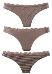 Tanga gaćice smeđa