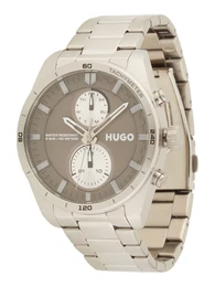 Uhr '#FAST' silber