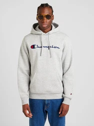 Champion Herren Hoodie Hooded Sweatshirt navy/graumeliert/rot