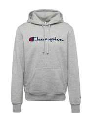 Champion Herren Hoodie Hooded Sweatshirt navy/graumeliert/rot