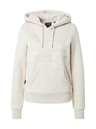 Sweater majica bež melange