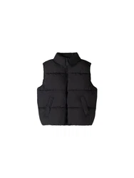 Bershka Weste schwarz