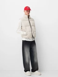 Bershka Weste ecru