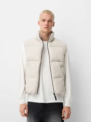 Bershka Weste ecru