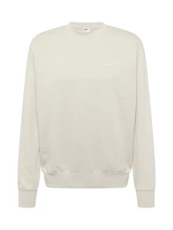 Nike Sportswear Sweatshirt 'Club Fleece' Khaki/Beige/Hellgrün/Grau/Khaki/Beige/Hellgrün/Grau/Khaki/Beige/Hellgrün/Grau/Khaki/Beige/Hellgrün/Grau