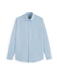 SCOTCH & SODA Hemd Langarmhemd hellblau