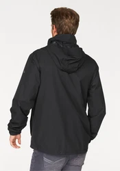 VAUDE Outdoorjacke Funktionsfleecejacke Fleecejacke 'Manukau Escape' Dunkelblau/Schwarz/Grau/Dunkelgrau
