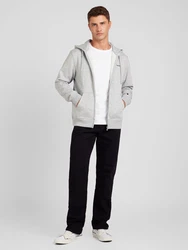 Champion Authentic Athletic Apparel Sweatjacke Hooded Full Zip Sweatshirt hellgrau