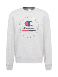 Sweatshirt navy / grau / rubinrot