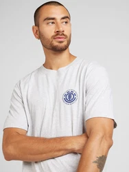 ELEMENT T-Shirt 'SEAL' dunkelblau/hellgrau