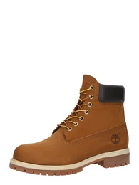 Schnrboots '6 IN' cognac / schwarz