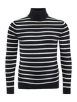 Only & Sons Pullover 'ONSALEX' Dunkelblau/Schwarz/Dunkelblau/Schwarz/Dunkelblau/Schwarz