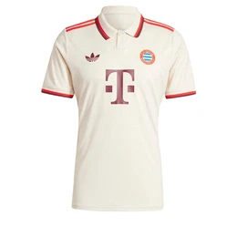 Trikot 'FC Bayern 24/25' beige / rot / karminrot