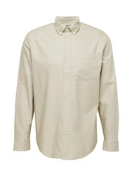 SELECTED HOMME Langarmhemd Rick (1-tlg) hellbeige