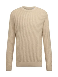 Only & Sons Pullover 'ONSFOSTER' graubeige
