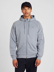 NIKE Sportsweatjacke 'PRIMARY' grau