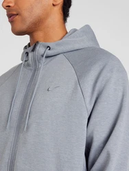 NIKE Sportsweatjacke 'PRIMARY' grau