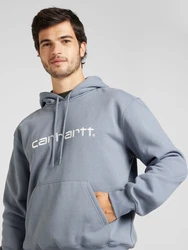 Carhartt WIP Sweatshirt grau/weiß