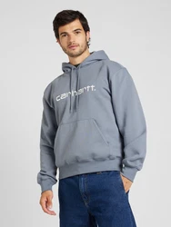 Carhartt WIP Sweatshirt grau/weiß