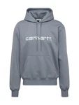 Carhartt WIP Sweatshirt grau/weiß