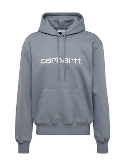 Carhartt WIP Sweatshirt grau/weiß Carhartt WIP Sweatshirt grau/weiß