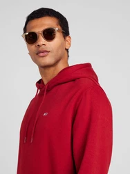 Tommy Jeans Sweatshirt TJM REG S FLAG HOODIE grenadine