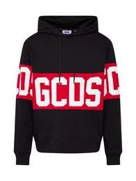 Sweatshirt rot / schwarz / wei