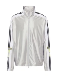 Jacke 'MEGABREAK' schwarz / silber / wei